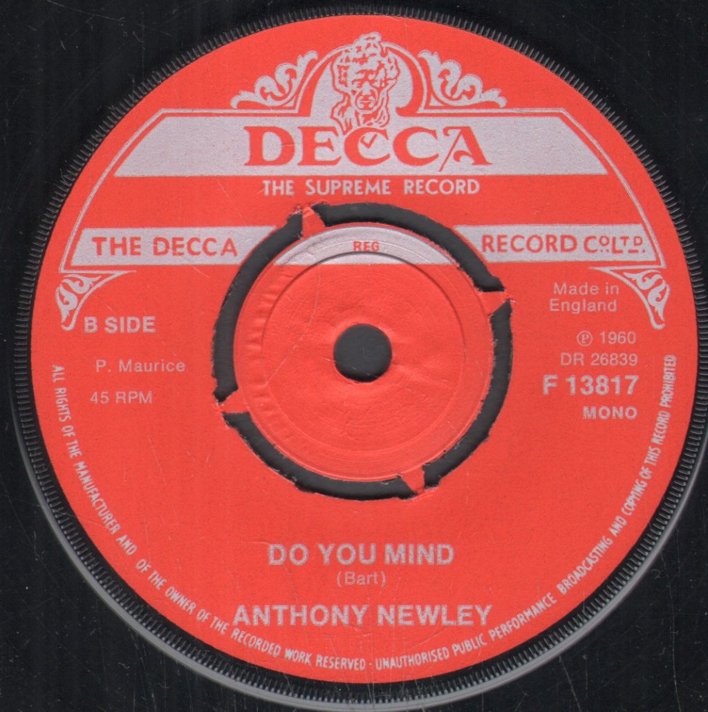 Anthony Newley - Why - 7 Inch