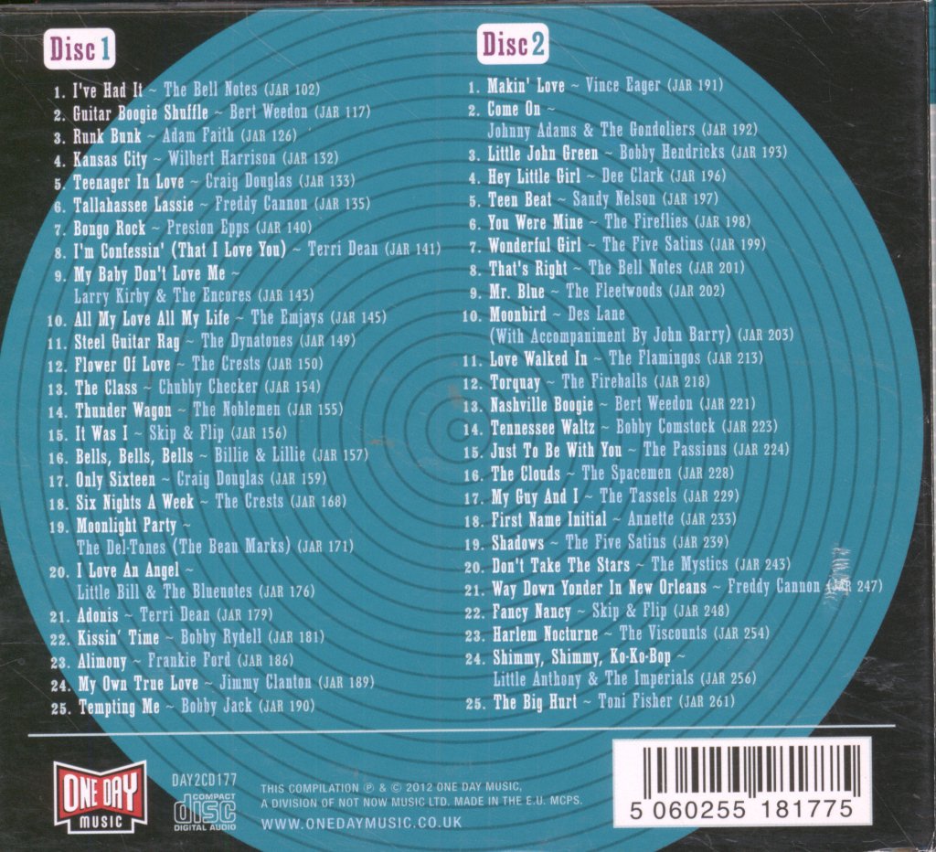 Various Artists - Top Rank Story 1959 - Double Cd