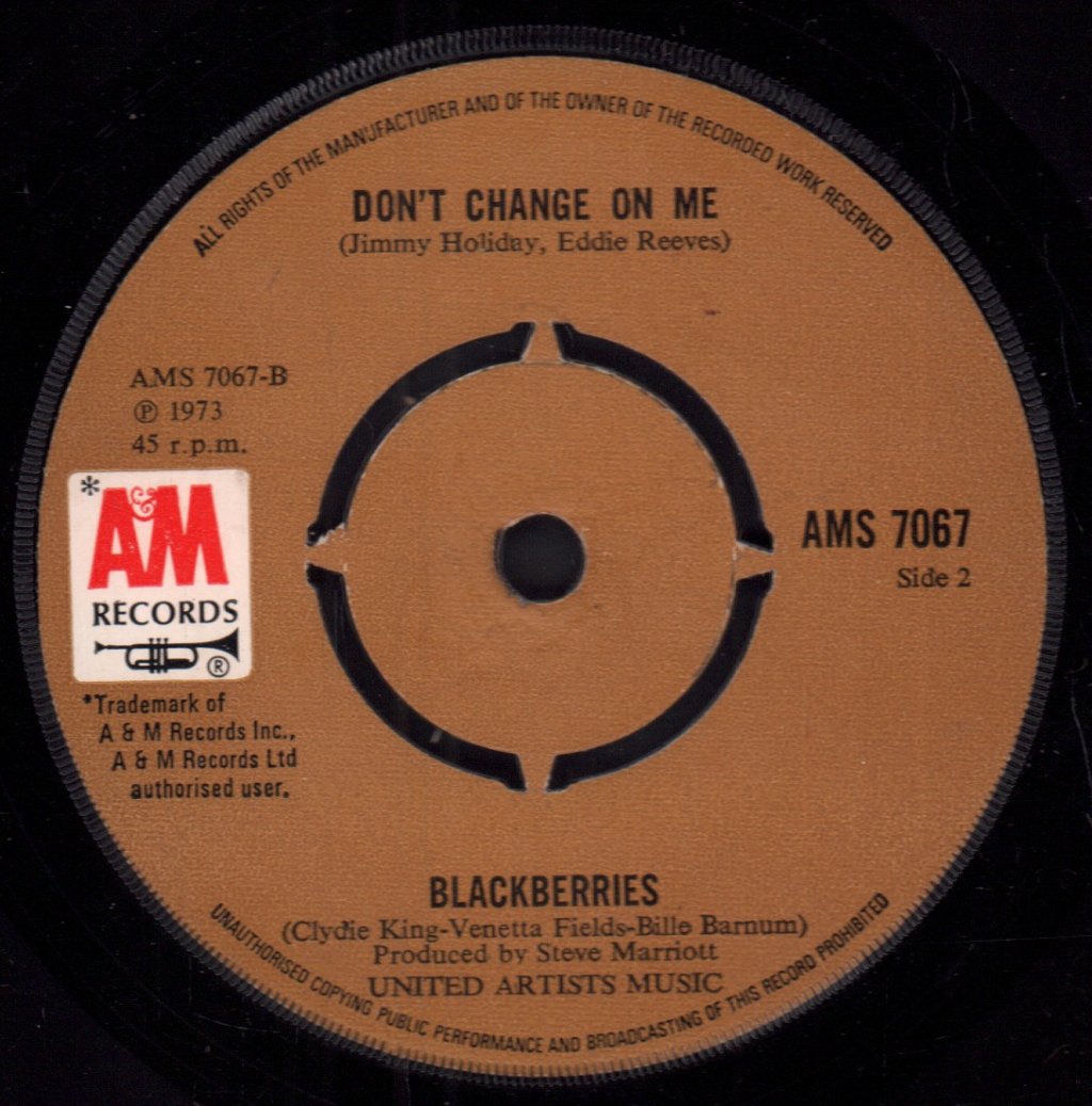 Blackberries - Twist And Shout - 7 Inch