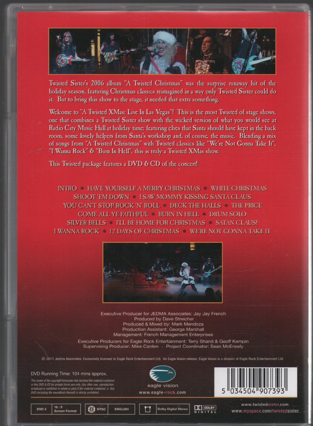 Twisted Sister - A Twisted X-Mas: Live In Las Vegas - Cd/Dvd