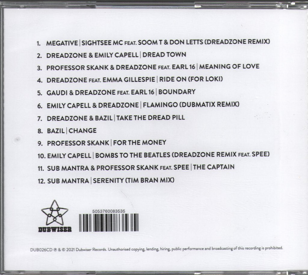 Dreadzone - Dubwiser Volume Two - Cd