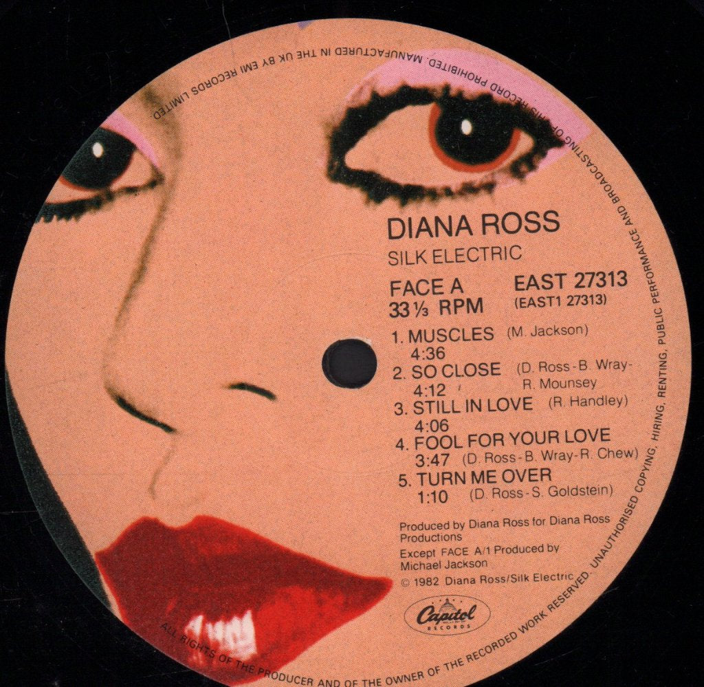 Diana Ross - Silk Electric - Lp