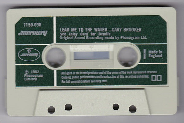 Gary Brooker - Lead Me To The Water - Cassette