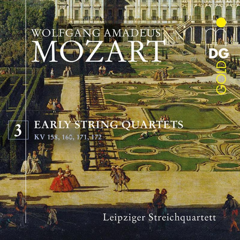 Wolfgang Amadeus Mozart - Early String Quartets 3 - Cd