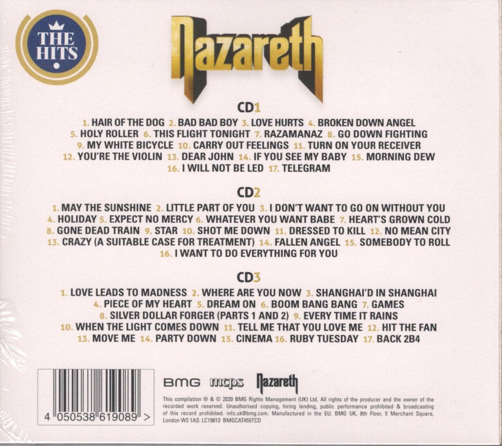 Nazareth - Ultimate Collection - Triple Cd