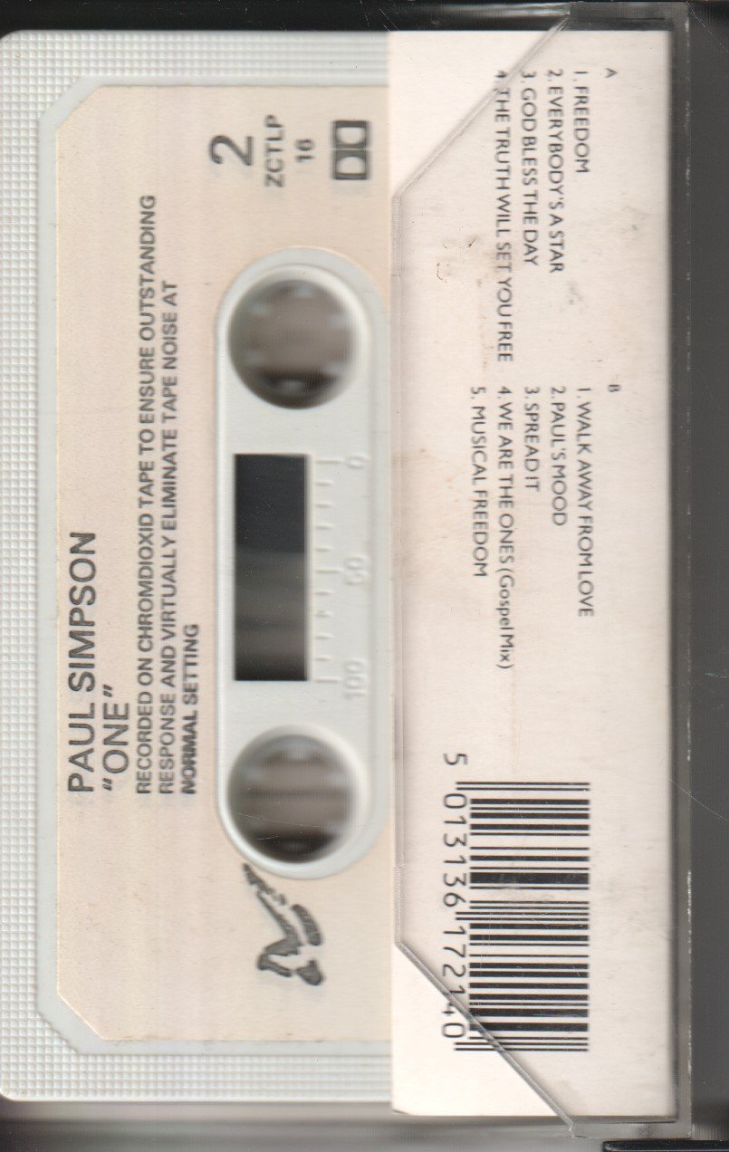 Paul Simpson - One - Cassette