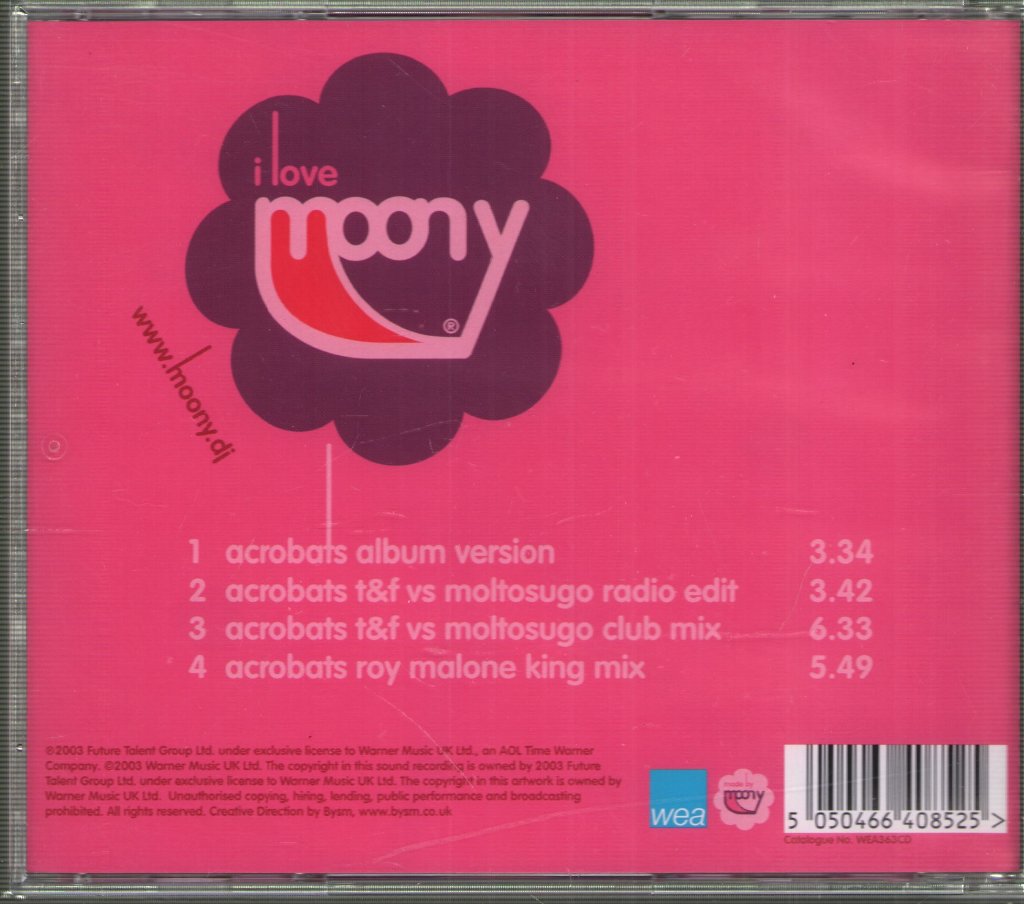 Moony - Acrobats (Looking For Balance) - Cd