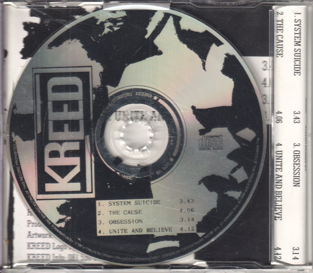 kreed - system suicide e.p. - Cd