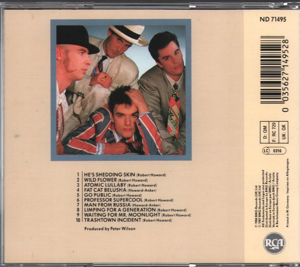 Blow Monkeys - Limping For A Generation - Cd