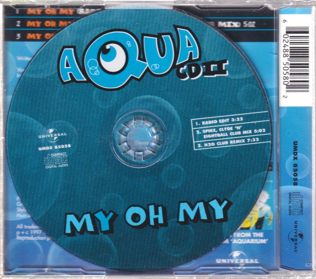 Aqua - My Oh My - Cd