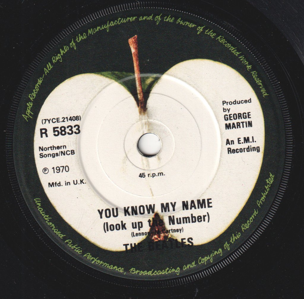 Beatles - Let It Be - 7 Inch