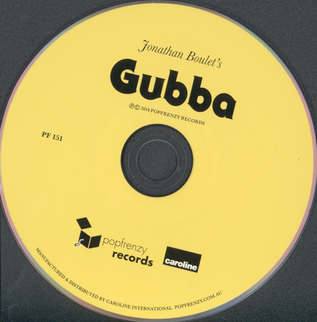 Jonathan Boulet - Gubba - Cd