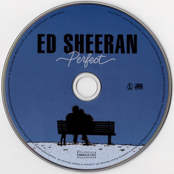 Ed Sheeran - Perfect - Cd