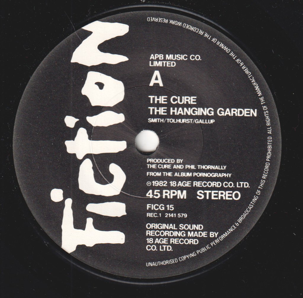 Cure - Hanging Garden - Double 7 Inch