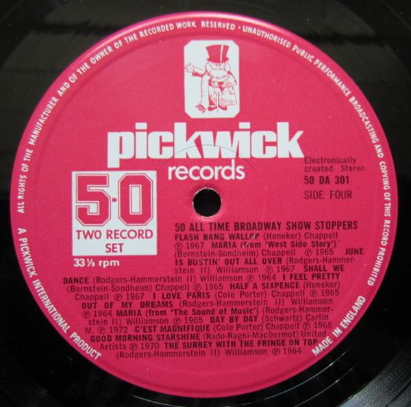 Various Artists - 50 All Time Broadway Showstoppers - Double Lp