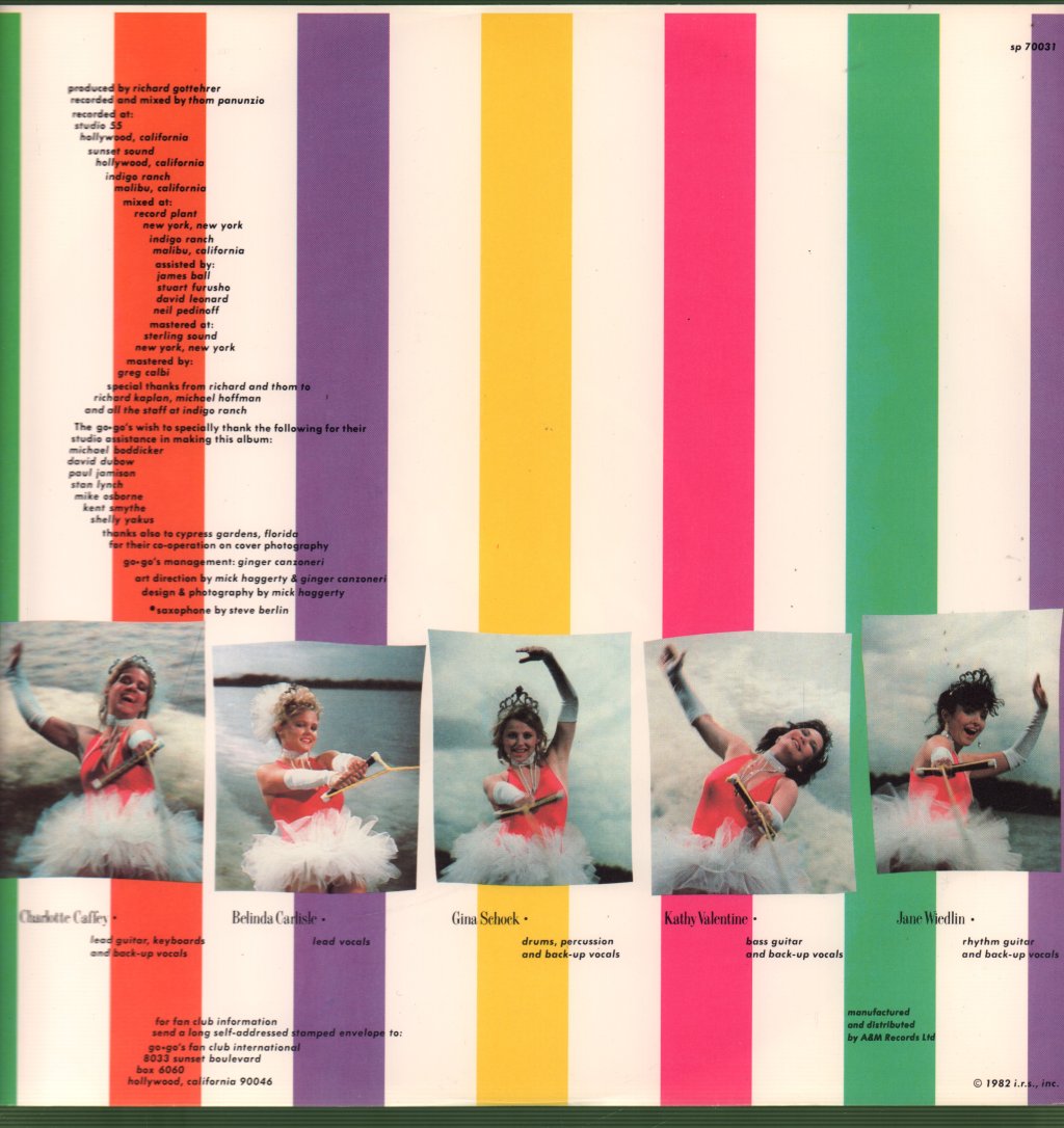Go Go's - Vacation - Lp
