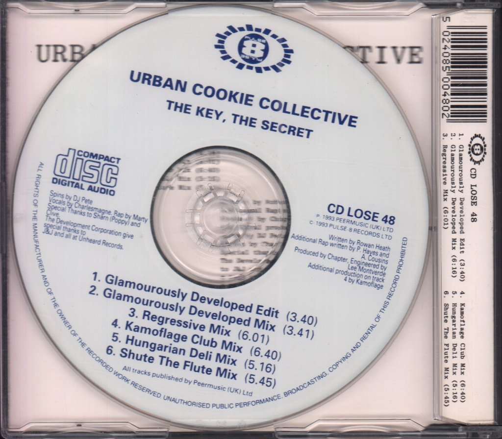 Urban Cookie Collective - Key The Secret - Cd
