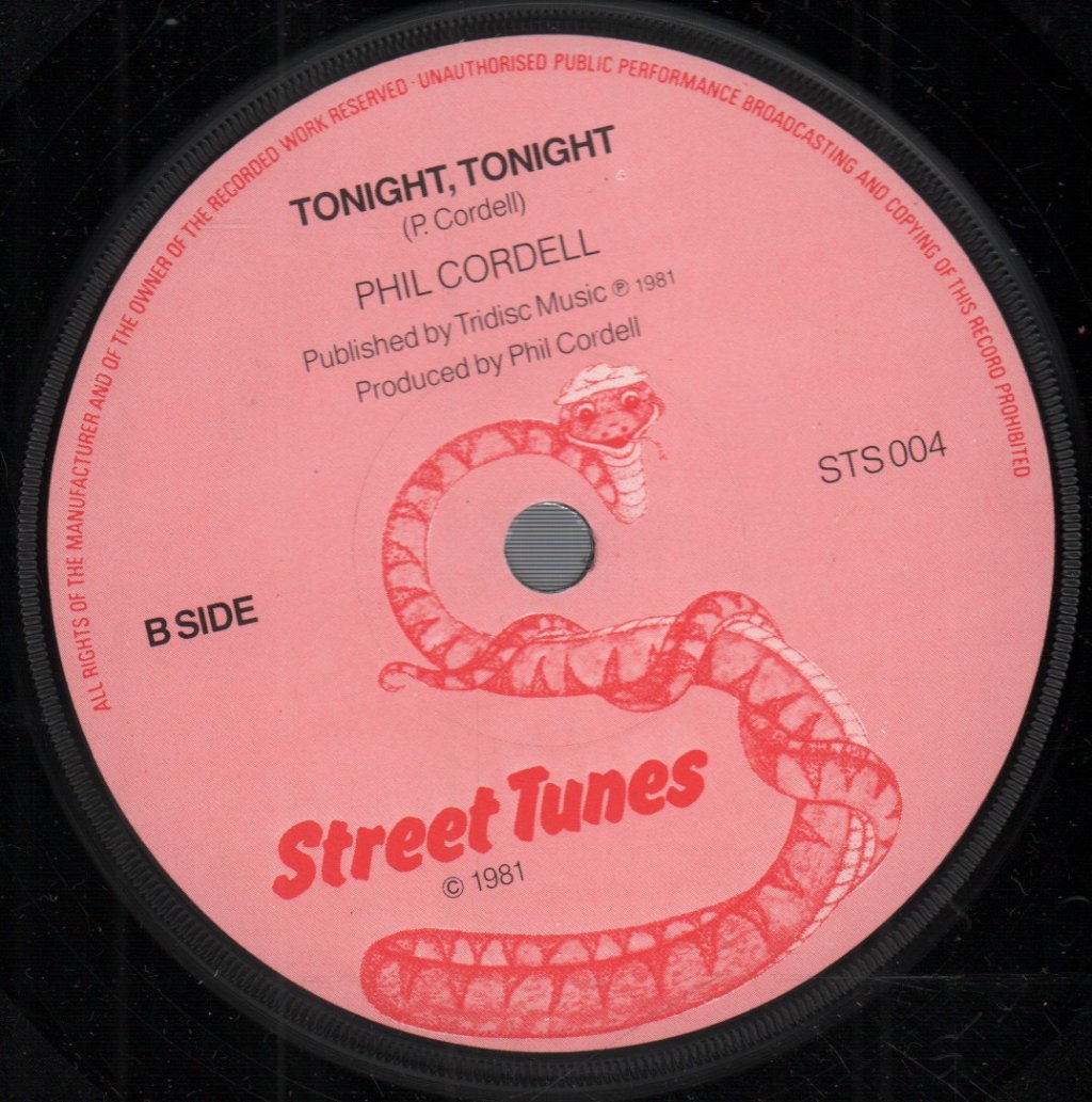 Phil Cordell - Love How You Love Me - 7 Inch