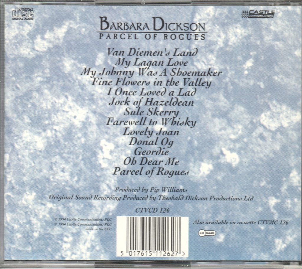 Barbara Dickson - Parcel Of Rogues - Cd