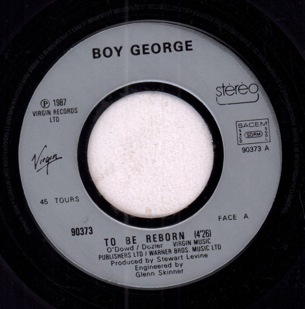 Boy George - To Be Reborn - 7 Inch