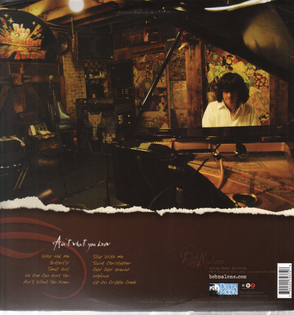 Bob Malone - Ain't what you know - Lp