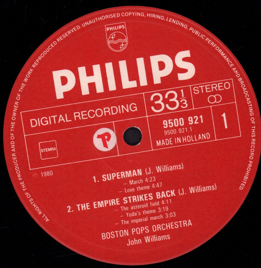 John Williams And The Boston Pops - Pops In Space - Lp