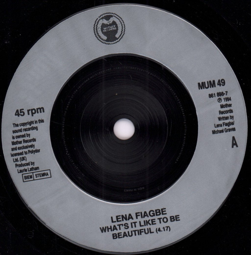 Lena Fiagbe - What's It Like To Be Beautiful - 7 Inch