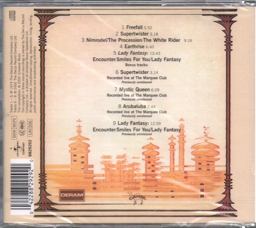 Camel - Mirage - Cd