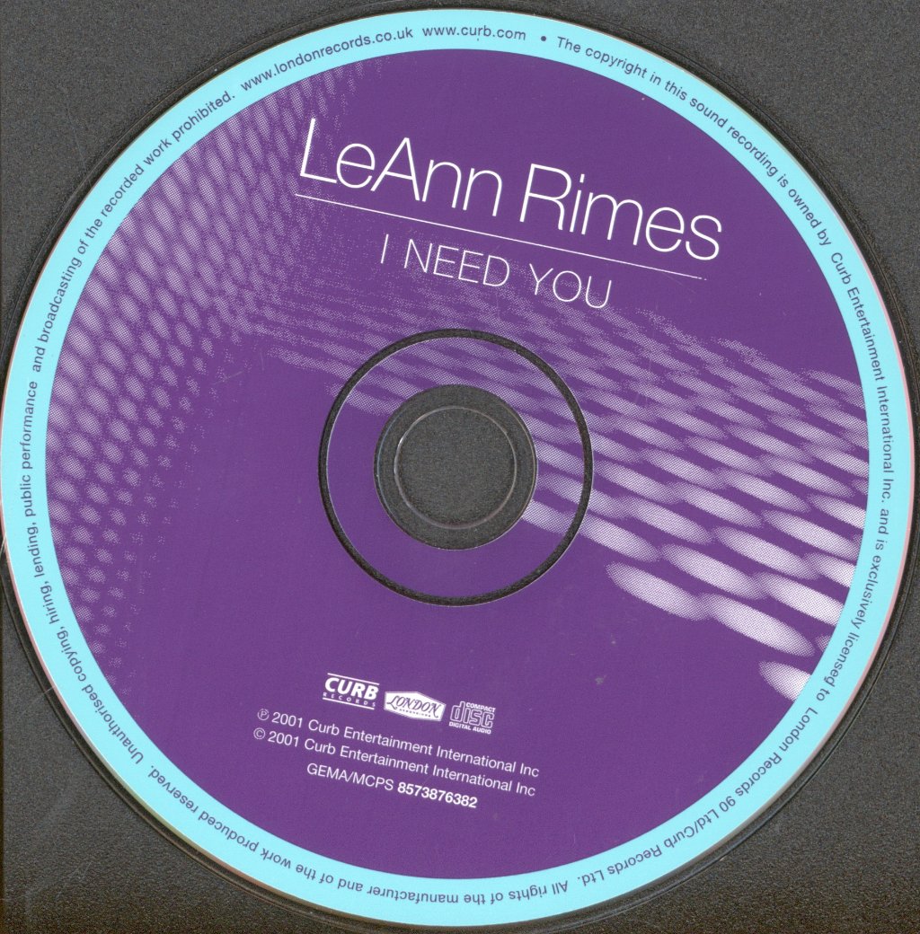 Leann Rimes - I Need You - Cd