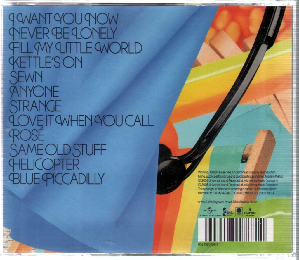 Feeling - Twelve Stops And Home - Cd