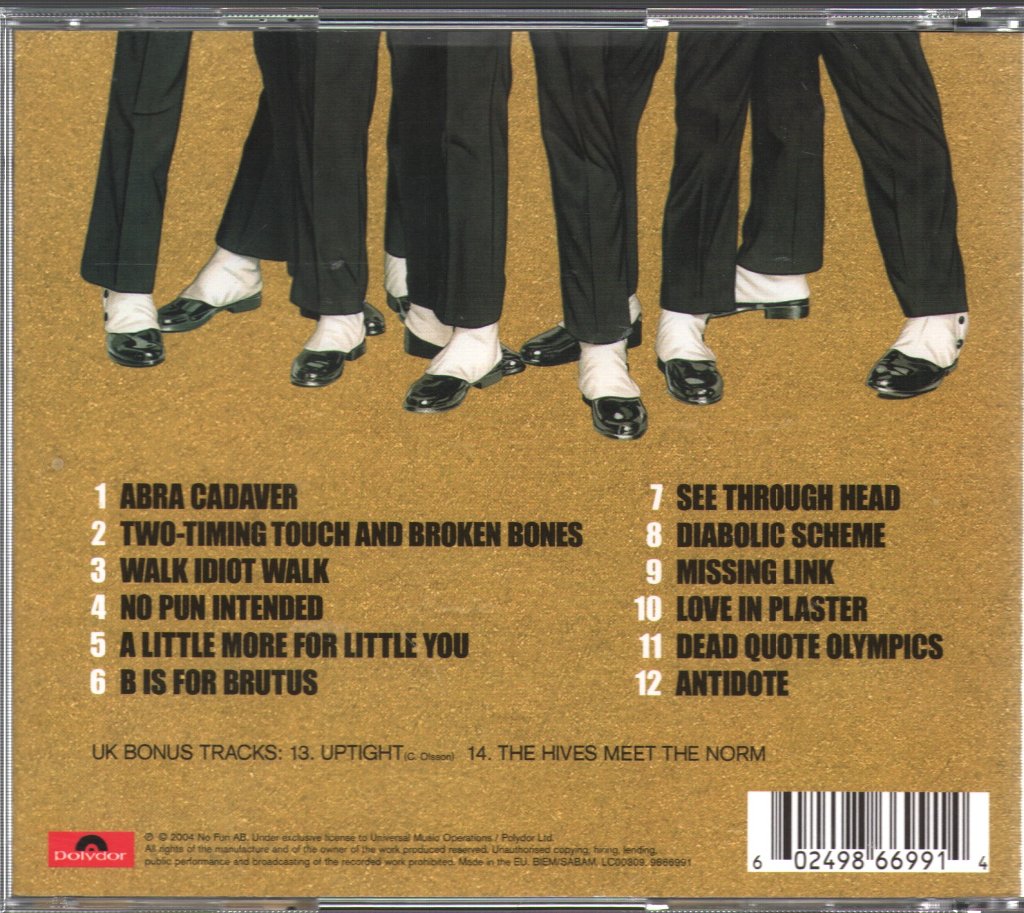 Hives - Tyrannosaurus Hives - Cd
