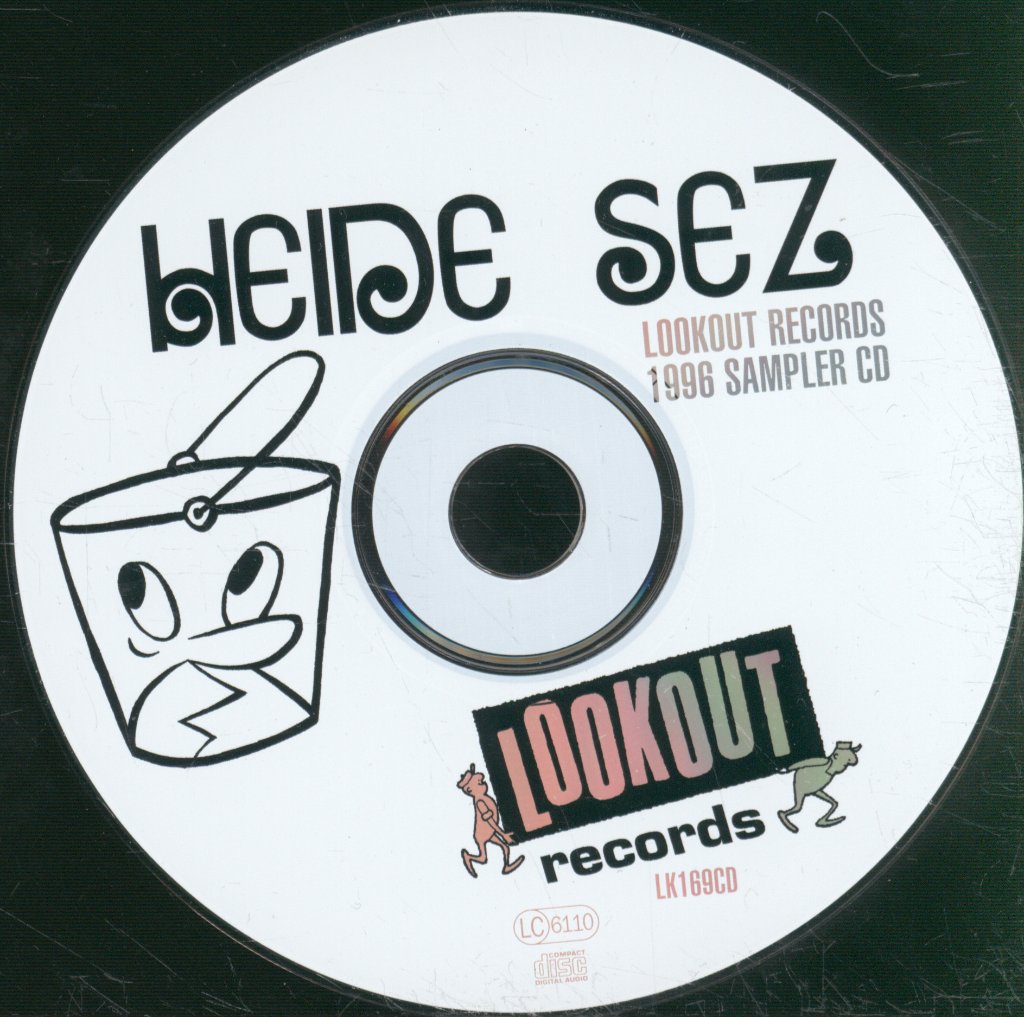 Various Artists - Heide Sez (Lookout Records 1996 Sampler CD) - Cd