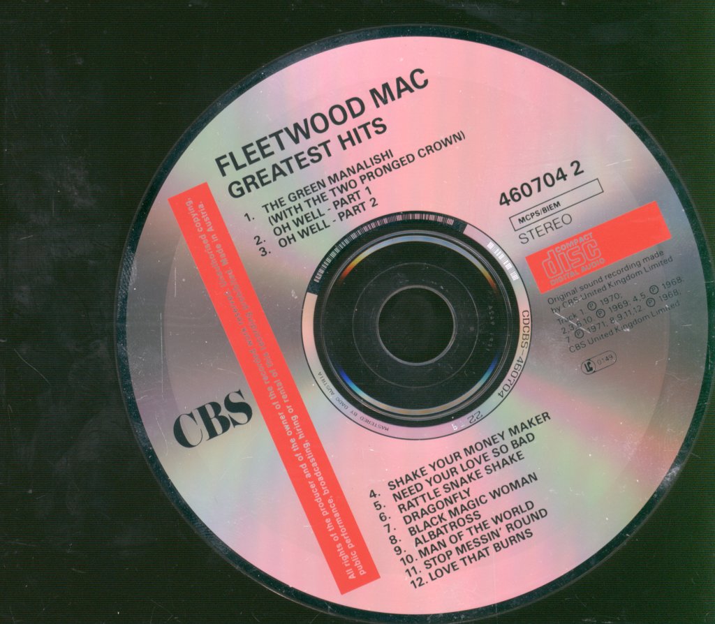 Fleetwood Mac - Greatest Hits - Cd