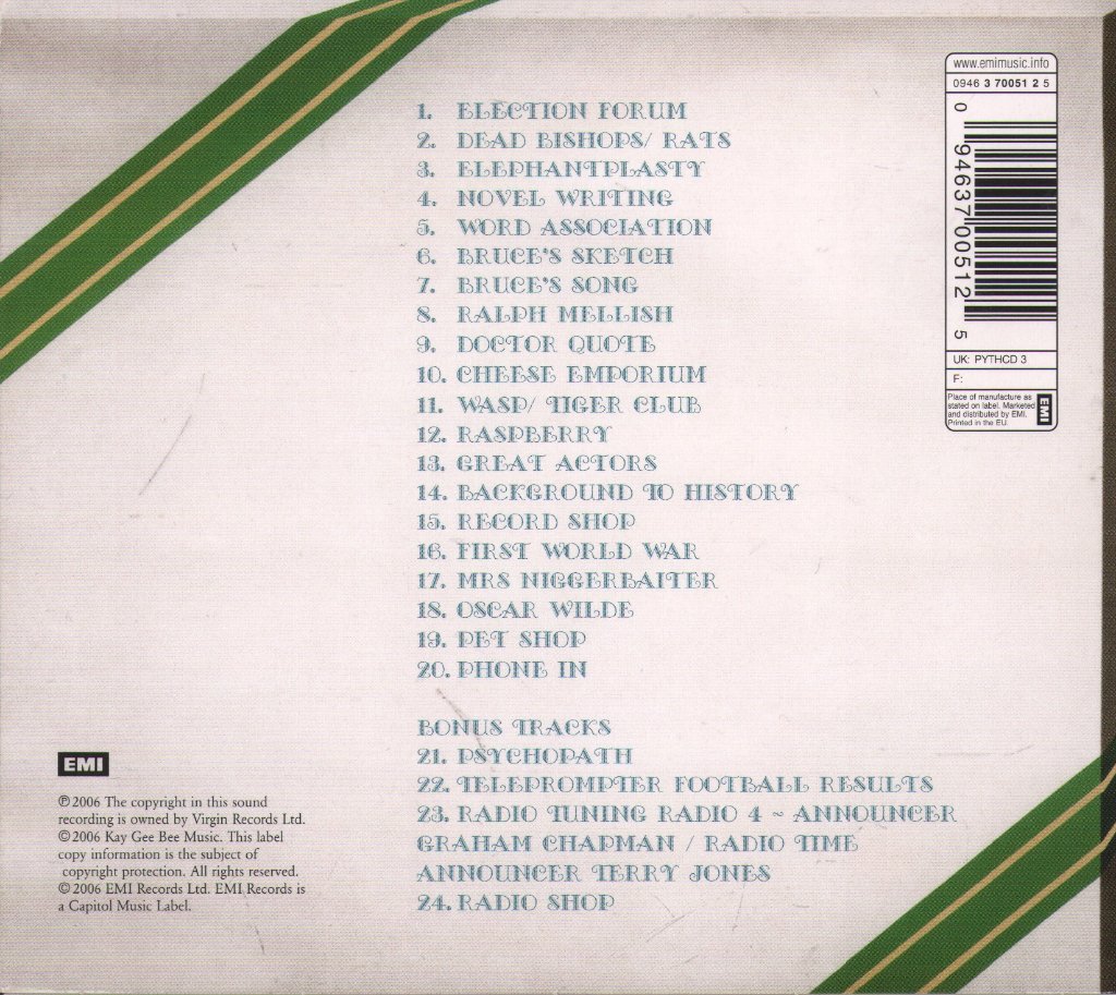 Monty Python - Monty Python Matching Tie And Handkerchief - Cd