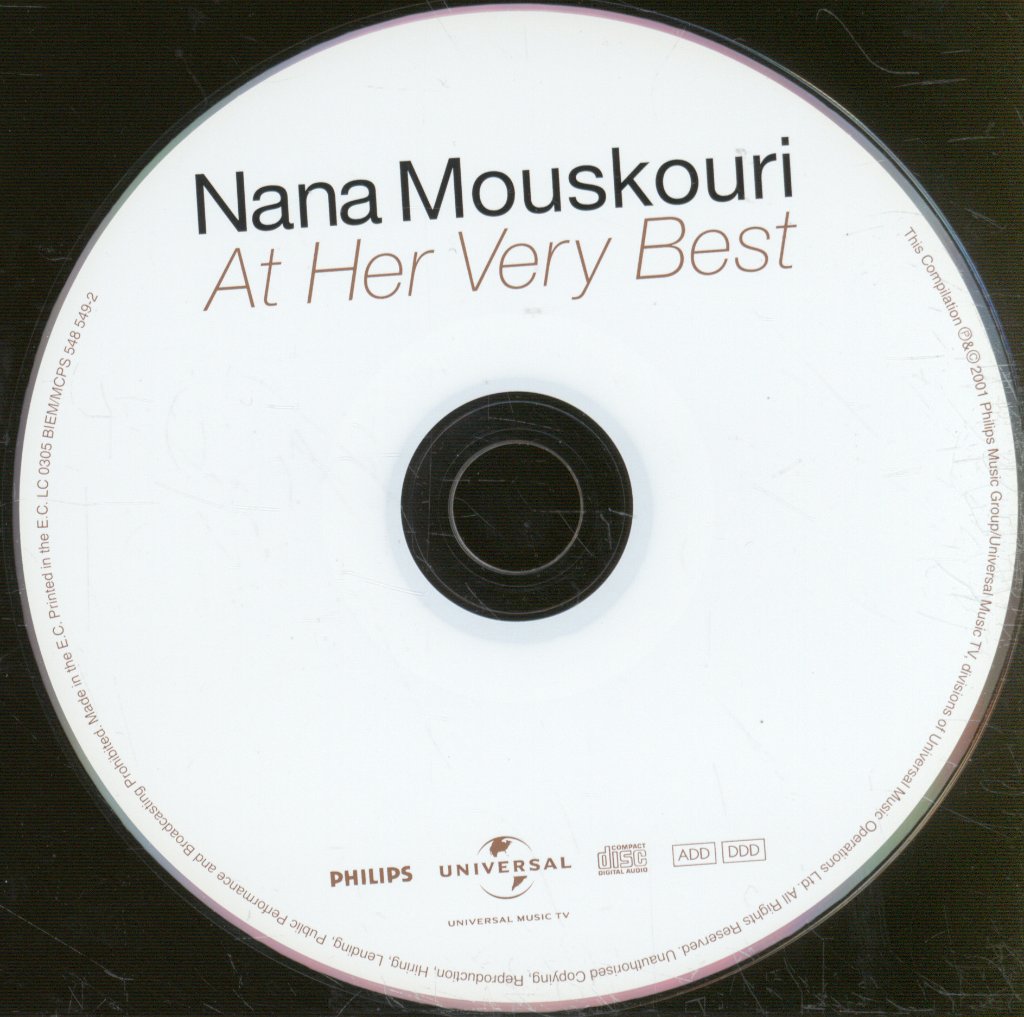 Nana Mouskouri - At Her Very Best - Cd