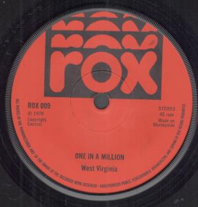 West Virginia - One In A Million - 7 Inch