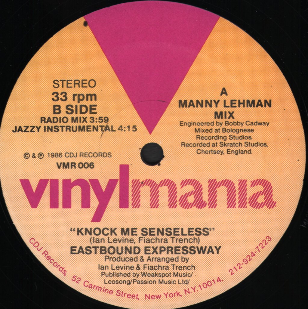 Eastbound Expressway - Knock Me Senseless - 12 Inch