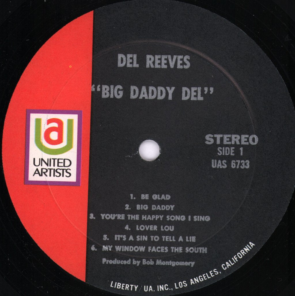 Del Reeves - Big Daddy Del - Lp