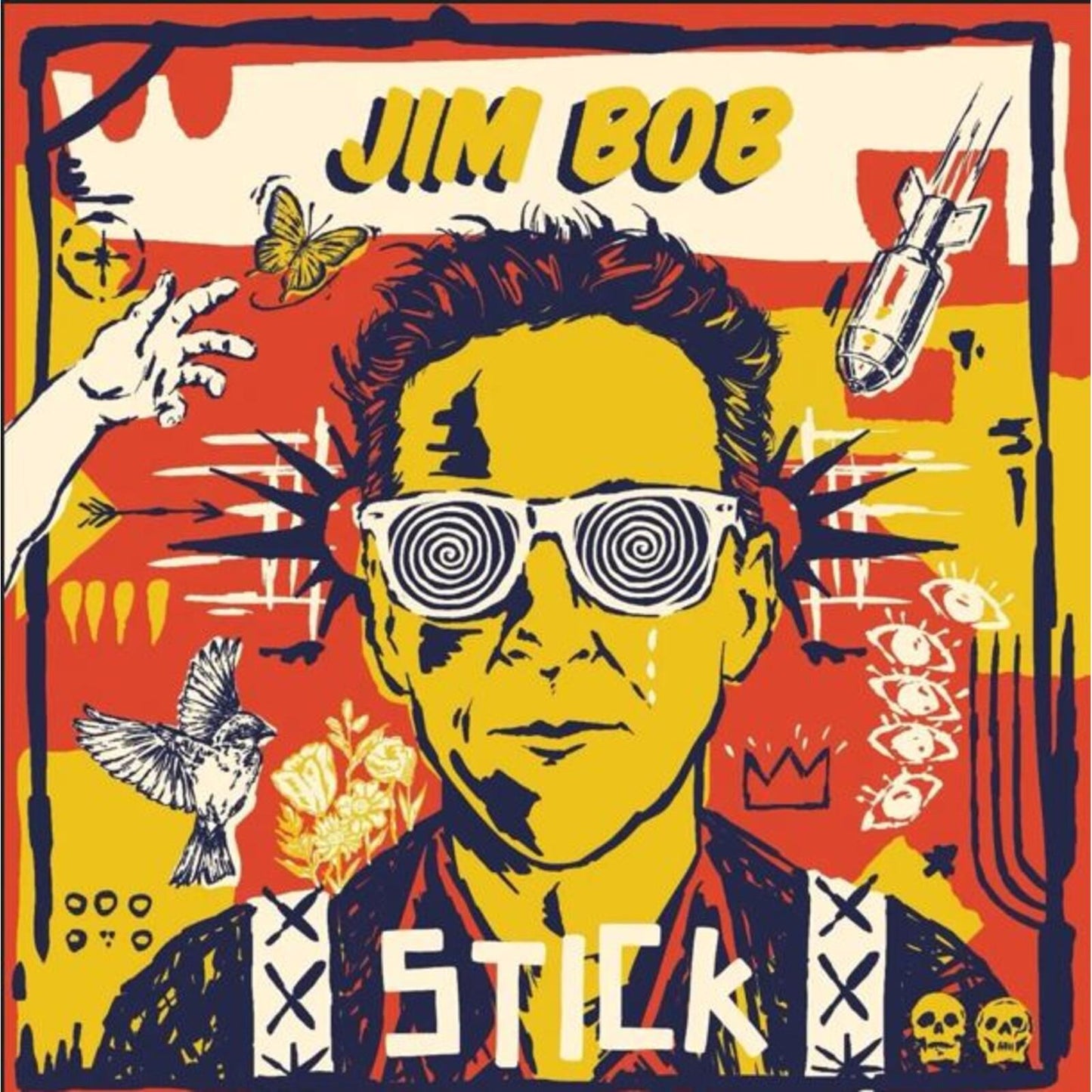 Jim Bob - Stick - Orange Gatefold Vinyl Edition - Lp