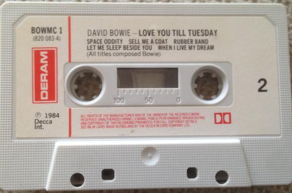 David Bowie - Love You Till Tuesday - Cassette