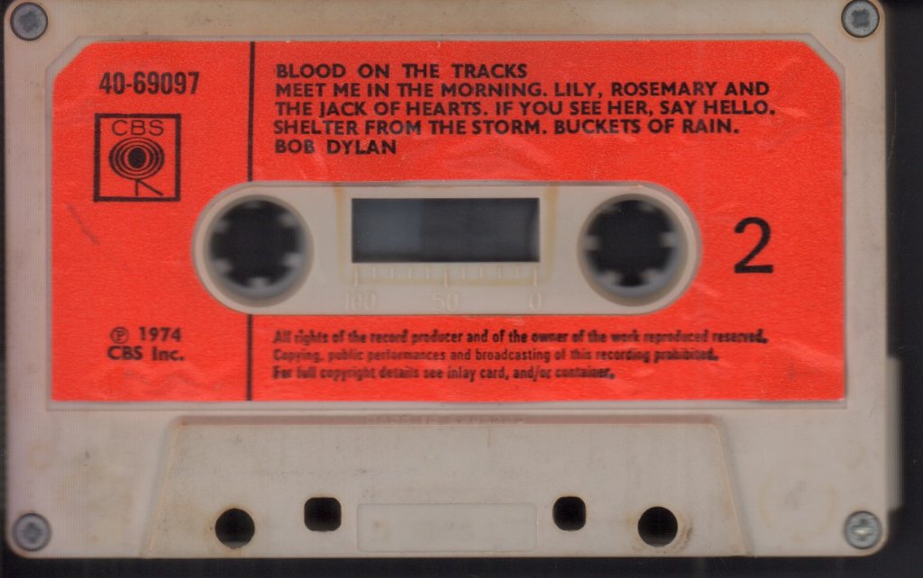 Bob Dylan - Blood On The Tracks - Cassette