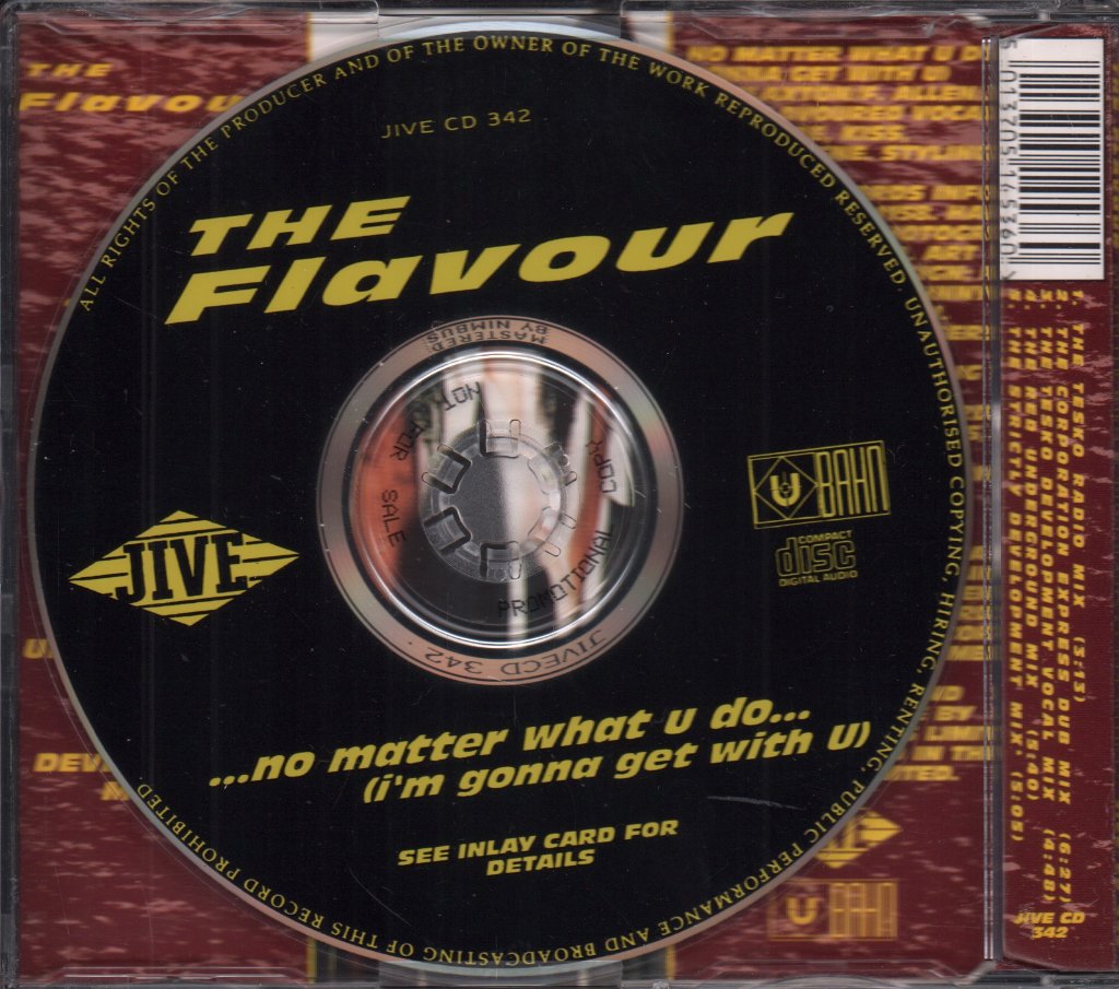 Flavour - No Matter What U Do - Cd