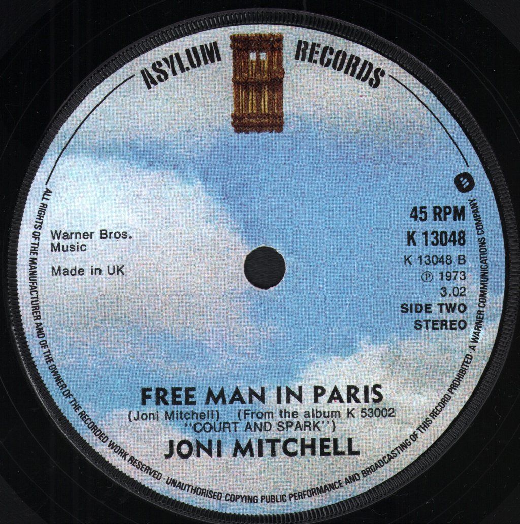 Joni Mitchell - You Turn Me On I'm A Radio - 7 Inch