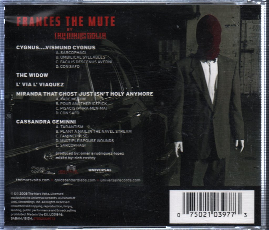 Mars Volta - Frances The Mute - Cd