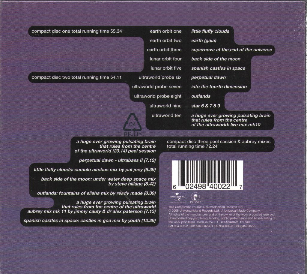 ORB - Orb's Adventures Beyond The Ultraworld - Cd Set