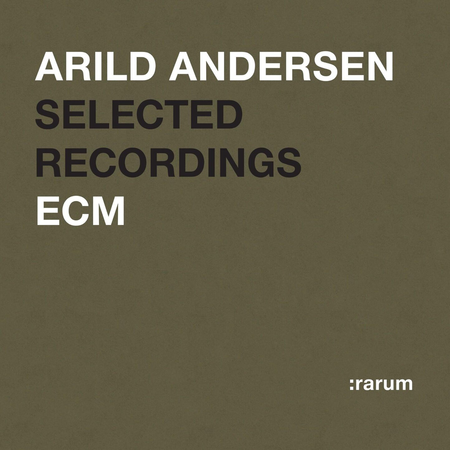 Arild Andersen - Selected Recordings - Cd