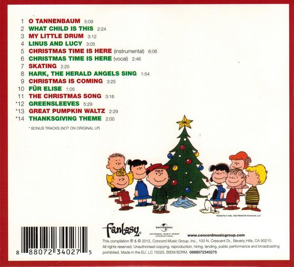 Vince Guaraldi Trio - A Charlie Brown Christmas - Cd