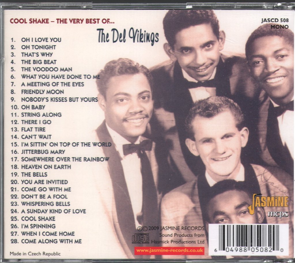Del Vikings - Cool Shake - The Very Best Of...The Del Vikings - Cd