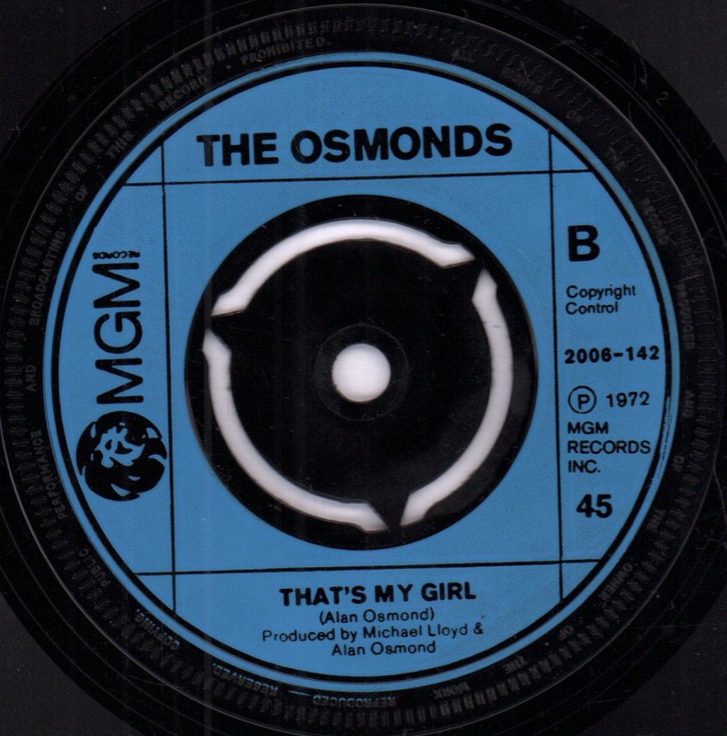 Osmonds - Crazy Horses - 7 Inch