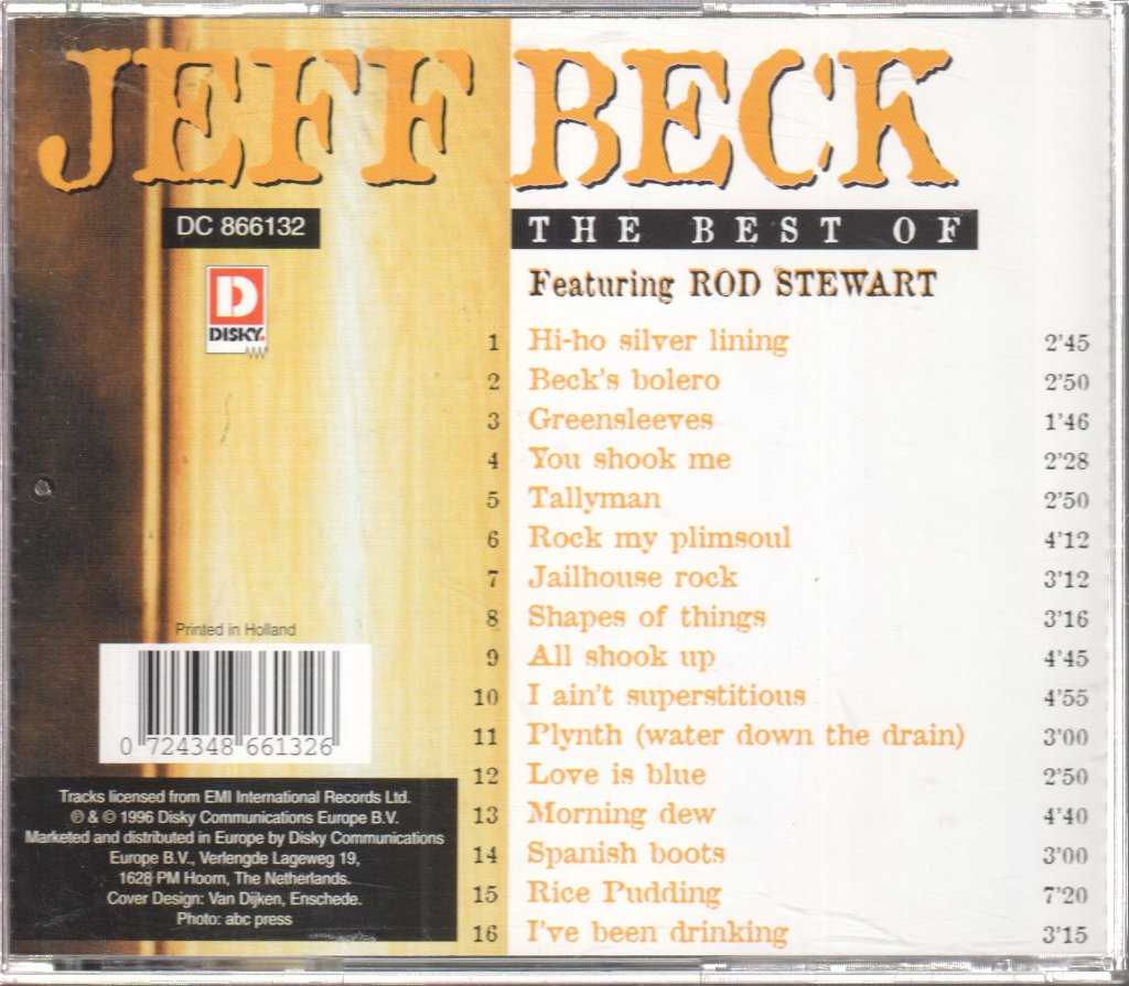 Jeff Beck - Best Of - Cd